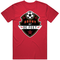 Agony Of De Feet Soccer Team Group T Shirt