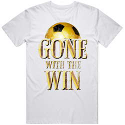 Gone With The Win Soccer Team Group Worn Look T Shirt