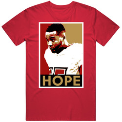 Elijah Mitchell Hope Football T Shirt