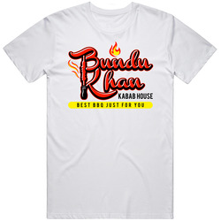 Bundu Khan Kabab House Sugar Land Texas Restaurant T Shirt