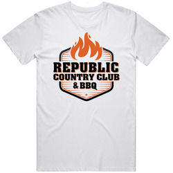 Republic Country Club And Bbq Sugar Land Texas Restaurant T Shirt