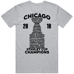 Chicago 2010 Hockey Stanley Cup Champions T Shirt