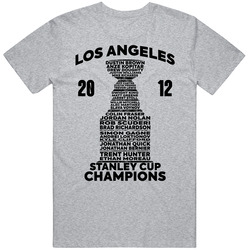 Los Angeles 2012 Hockey Stanley Cup Champions T Shirt