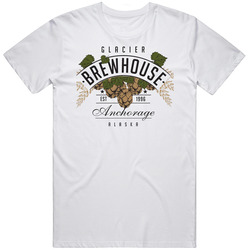 Glacier Brewhouse Anchorage Alaska Restaurant T Shirt