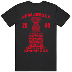 New Jersey 2000 Stanley Cup Champions T Shirt