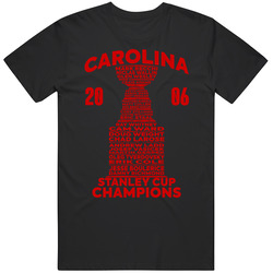 Carolina 2006 Stanley Cup Champions T Shirt