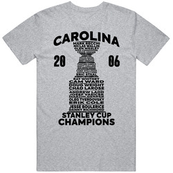 Carolina 2006 Hockey Stanley Cup Champions T Shirt