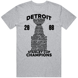 Detroit 2008 Hockey Stanley Cup Champions T Shirt