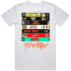 70s Kid Vhs Retro Movie Fan T Shirt