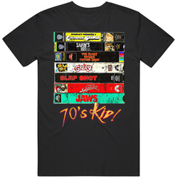 70s Kid Vhs Retro Movies T Shirt