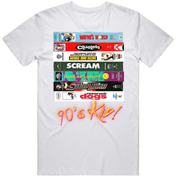 90s Kid Vhs Retro Movie Fan T Shirt