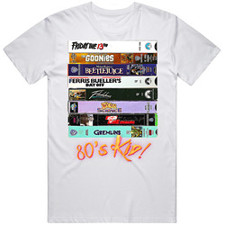80s Kid Vhs Retro Movie Fan T Shirt