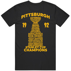 Pittsburgh 1992 Stanley Cup Champions T Shirt