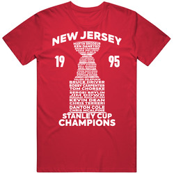 New Jersey Hockey Stanley Cup Champions T Shirt