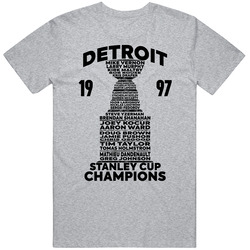 Detroit 1997 Hockey Stanley Cup Champions T Shirt