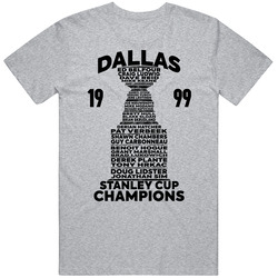 Dallas 1999 Hockey Stanley Cup Champions T Shirt