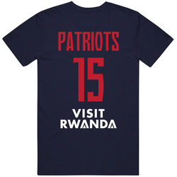 Patriots 15 Visit Rwanda Basketball African League Bal T Shirt