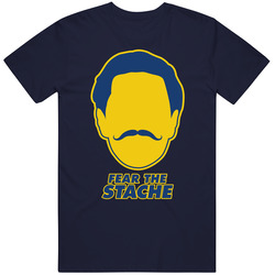Filip Forsberg Fear The Stache Big Head Silhouette T Shirt