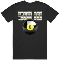 Solid 8 Billiards Team Group T Shirt
