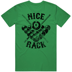 Nice Rack Billiards Team Group Worn Look T Shirt Nice Rack Billiards Team Group Worn Look T Shirt