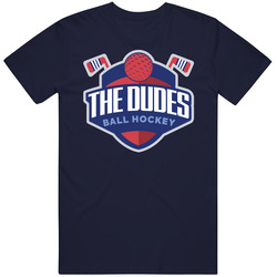 The Dudes Ball Hockey Team Group T Shirt