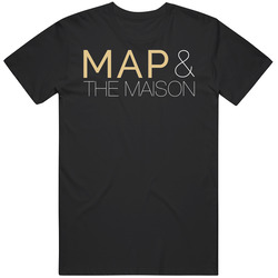 Map Maison London England Restaurant T Shirt