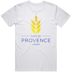 Cafe De Provence London England Restaurant Worn Look T Shirt