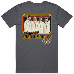 Cycling Women's Team Pursuit Usa 2020 Olympic Team T Shirt Cycling Women's Team Pursuit Usa 2020 Olympic Team T Shirt