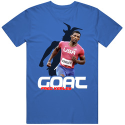 Fred Kerley Usa Olympic Goat T Shirt Fred Kerley Usa Olympic Goat T Shirt