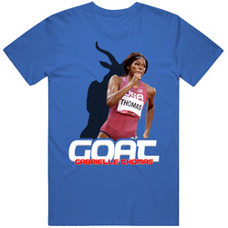 Gabrielle Thomas Usa Olympic Goat T Shirt Gabrielle Thomas Usa Olympic Goat T Shirt