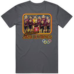 Women's Football Usa 2020 Olympic Team T Shirt Women's Football Usa 2020 Olympic Team T Shirt