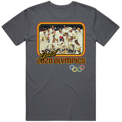 Men's 5x5 Tournament Basketball Usa 2020 Olympic Team T Shirt Men's 5x5 Tournament Basketball Usa 2020 Olympic Team T Shirt