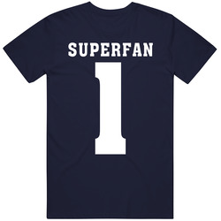 East York Soccer Club Superfan 1 Back Print T Shirt