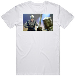 Jim Carrey The Cable Guy Medieval Times Fight Scene T Shirt
