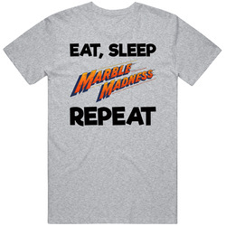 Eat Sleep Marble Madness Repeat Video Game T Shirt