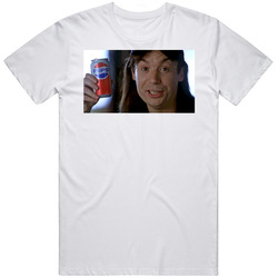 Mike Myers Wayne's World Pepsi Scene T Shirt Mike Myers Wayne's World Pepsi Scene T Shirt