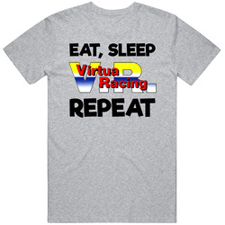 Eat Sleep Virtua Racing Repeat Video Game T Shirt