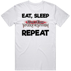 Eat Sleep Prince Of Persia Repeat Video Game T Shirt