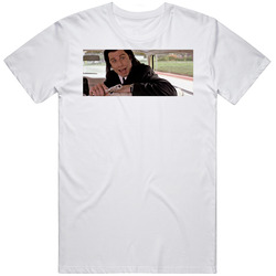 John Travolta Pulp Fiction I Shot Marvin In The Face Scene T Shirt