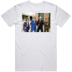 Anchorman Newscasters Brawl Scene T Shirt