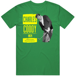 Charles Coody Masters Tournament Golf Legend T Shirt Charles Coody Masters Tournament Golf Legend T Shirt