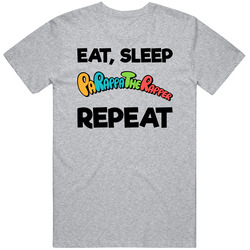 Eat Sleep Parappa The Rapper Repeat Video Game T Shirt