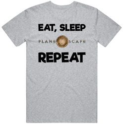 Eat Sleep Planescape Repeat Video Game T Shirt