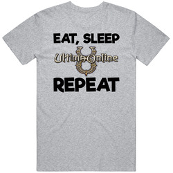Eat Sleep Ultima Online Repeat Video Game T Shirt