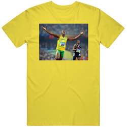 Usain Bolt Greatest Sports Photo T Shirt Usain Bolt Greatest Sports Photo T Shirt