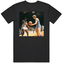 Magic Johnson Larry Bird Greatest Sports Photo T Shirt Magic Johnson Larry Bird Greatest Sports Photo T Shirt