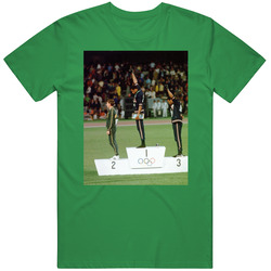 Tommie Smith John Carlos Greatest Sports Photo T Shirt Tommie Smith John Carlos Greatest Sports Photo T Shirt