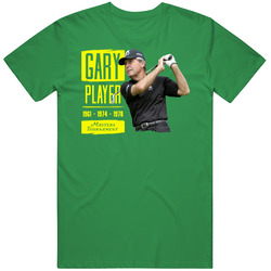 Gary Player Masters Tournament Golf Legend T Shirt Gary Player Masters Tournament Golf Legend T Shirt