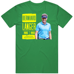Bernhard Langer Masters Tournament Golf Legend T Shirt Bernhard Langer Masters Tournament Golf Legend T Shirt