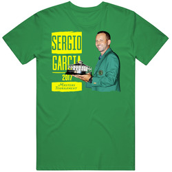 Sergio Garcia Masters Tournament Golf Legend T Shirt Sergio Garcia Masters Tournament Golf Legend T Shirt